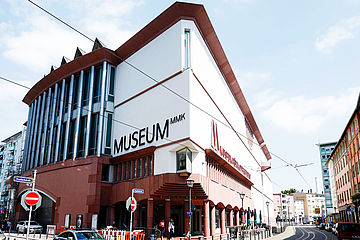 Außenansicht Museum für Moderne Kunst, Frankfurt