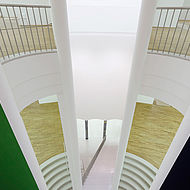 Blick ins Museum für Moderne Kunst in Frankfurt